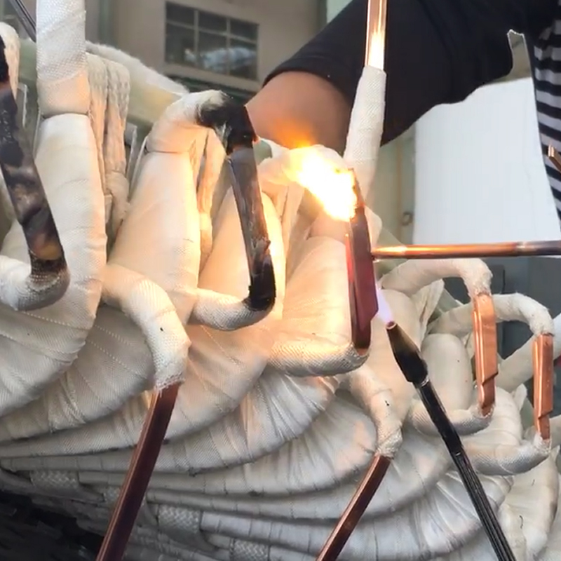 扁線電機多層導體設(shè)計 沃克能源扁線電機氫氧焰焊接新工藝